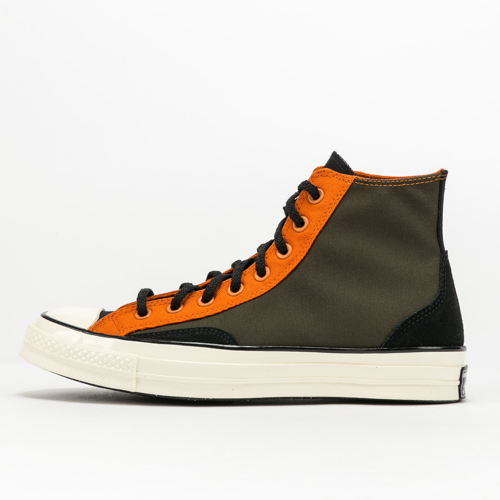 Sapatos de homem Converse Chuck 70 Court Hi Cargo Khaki/ Fire Pit/ Egret