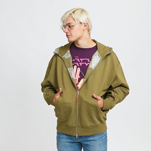 Mens converse zip hoodie top