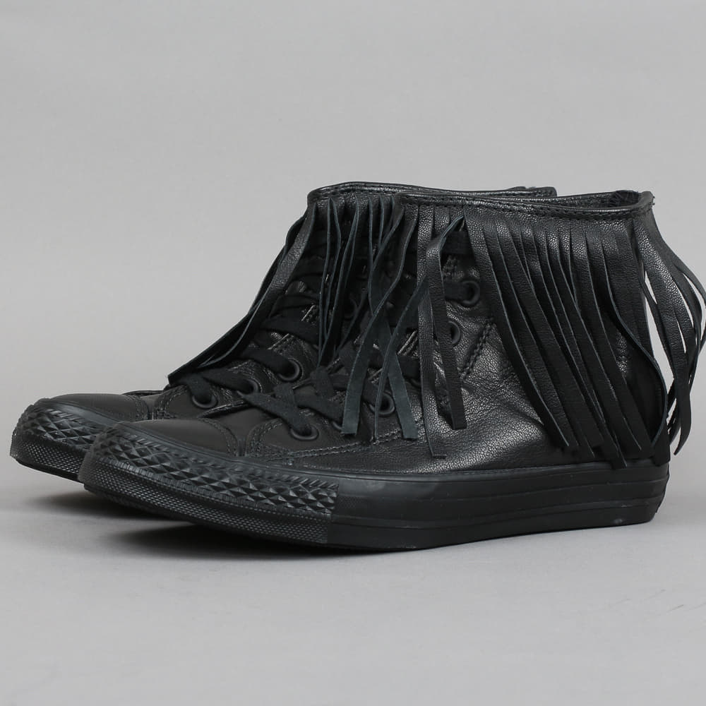 Vyriška avalynė Converse Chuck Taylor All Star Fringe Black/ Black