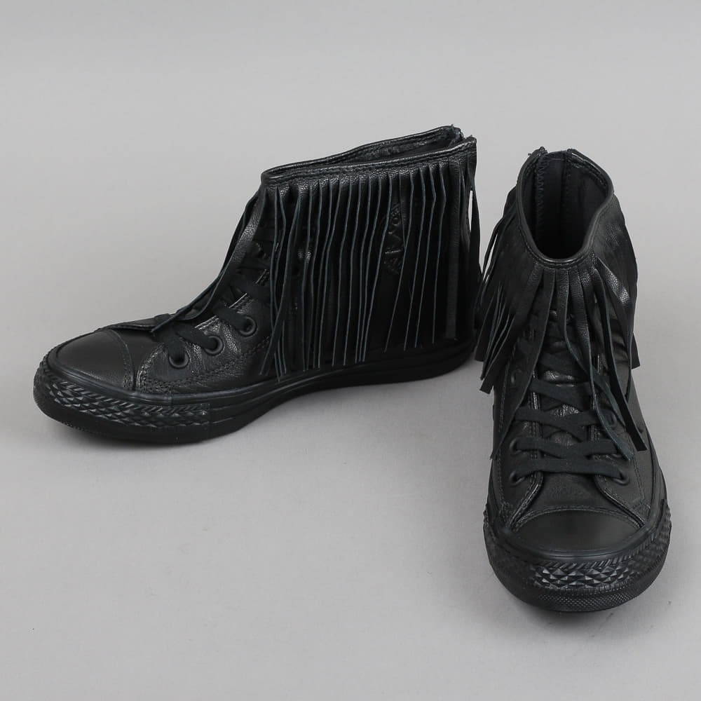 Vyriška avalynė Converse Chuck Taylor All Star Fringe Black/ Black