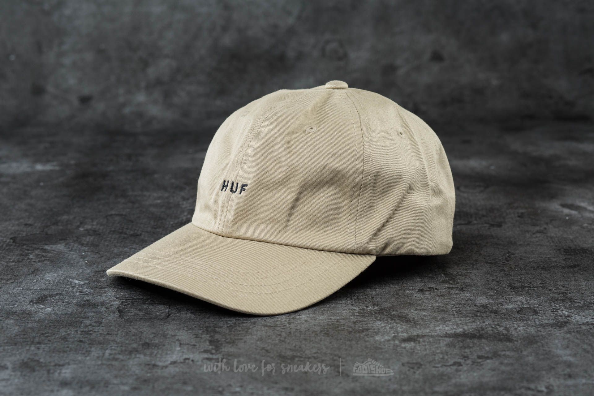 Caps HUF Apparel Original Logo Curved Brim Cap Khaki