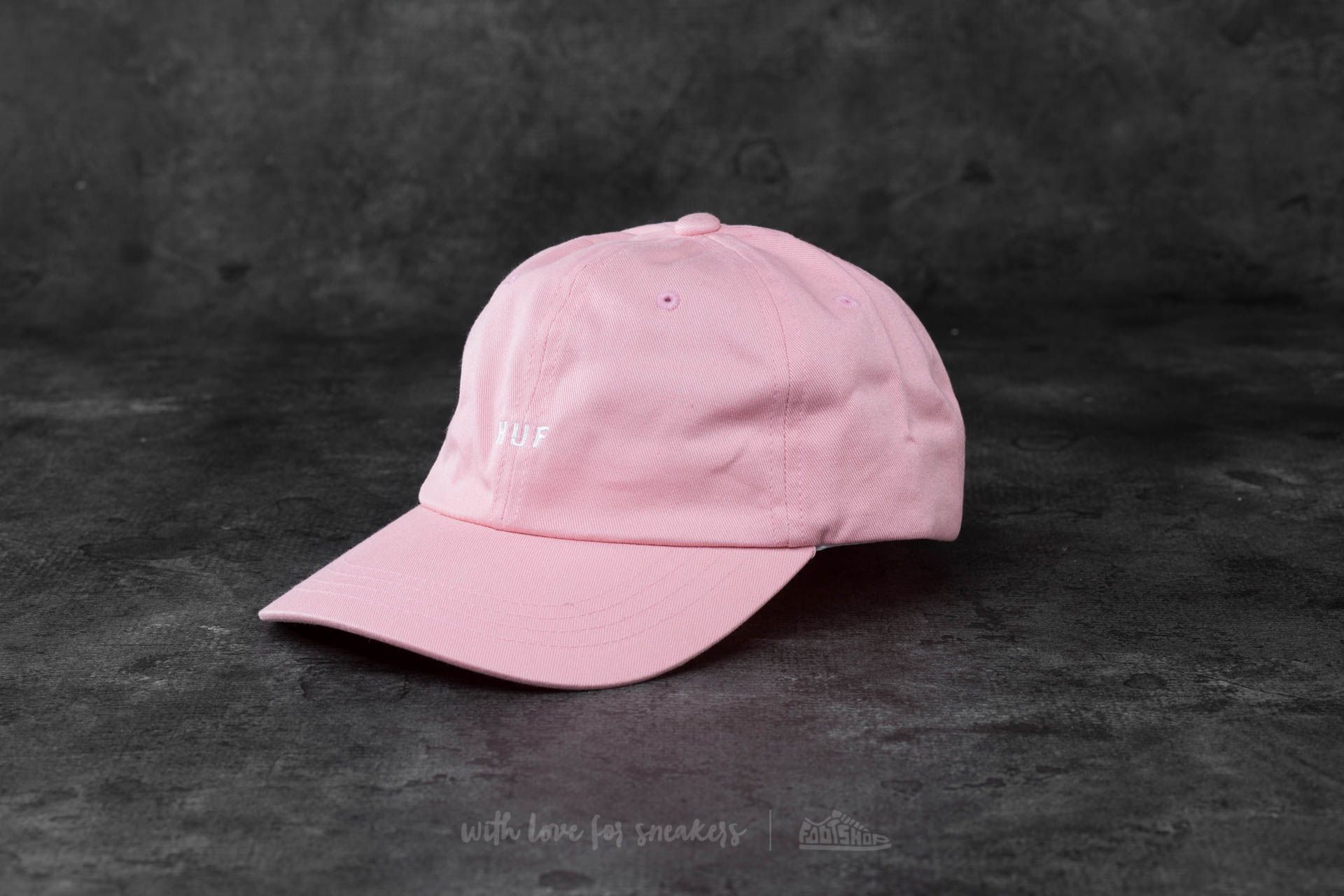 Kšiltovky HUF Apparel Original Logo Curved Brim Cap Pink