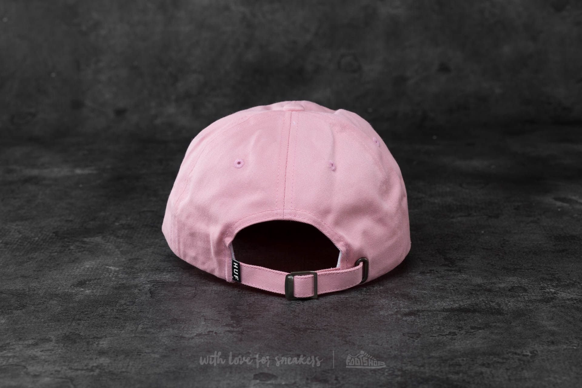 Kšiltovky HUF Apparel Original Logo Curved Brim Cap Pink