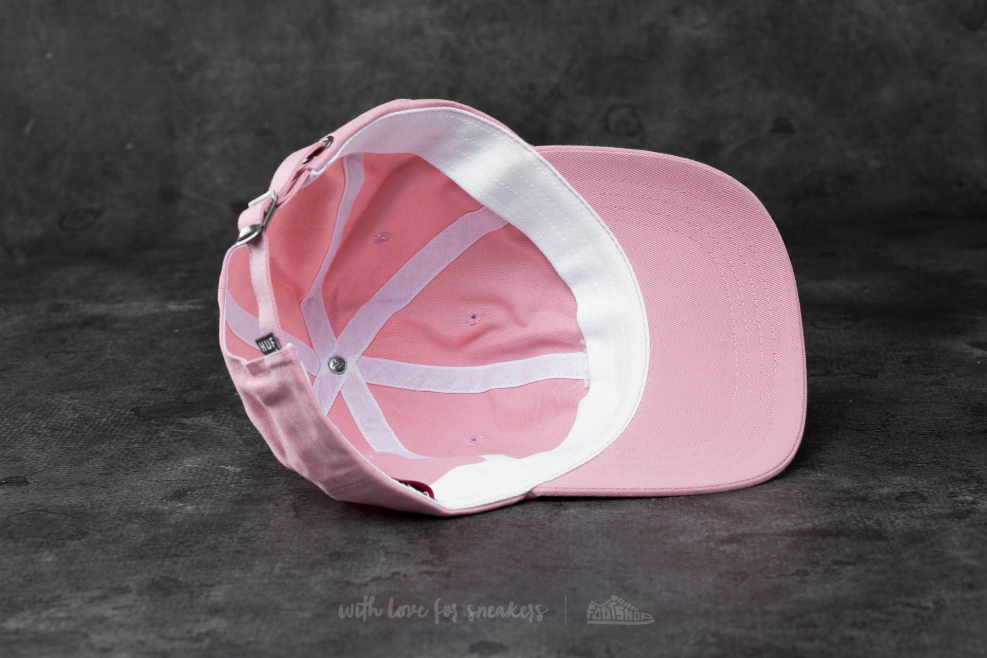 Kšiltovky HUF Apparel Original Logo Curved Brim Cap Pink
