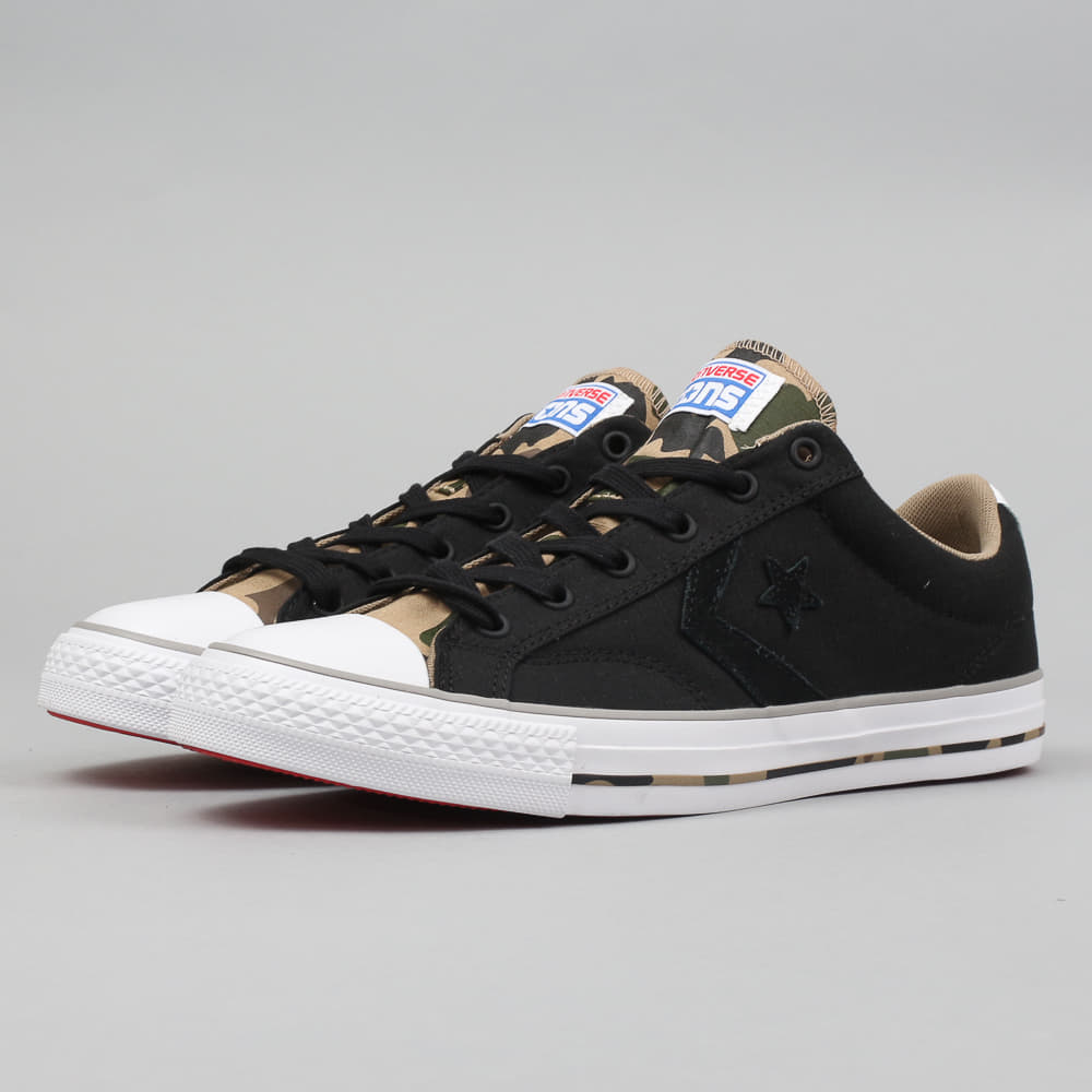 Herren Sneaker und Schuhe Converse Star Player OX Black/ Sandy