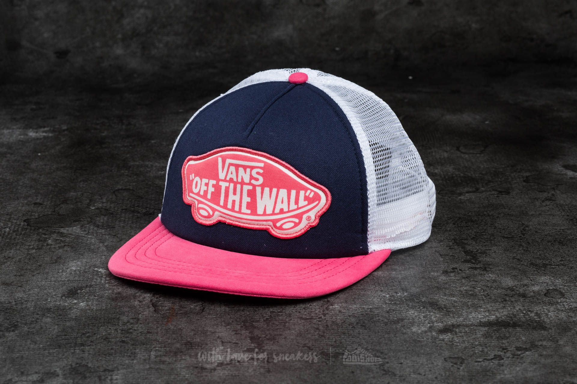 Caps Vans Bech Girl Trucker Camellia Rose Footshop