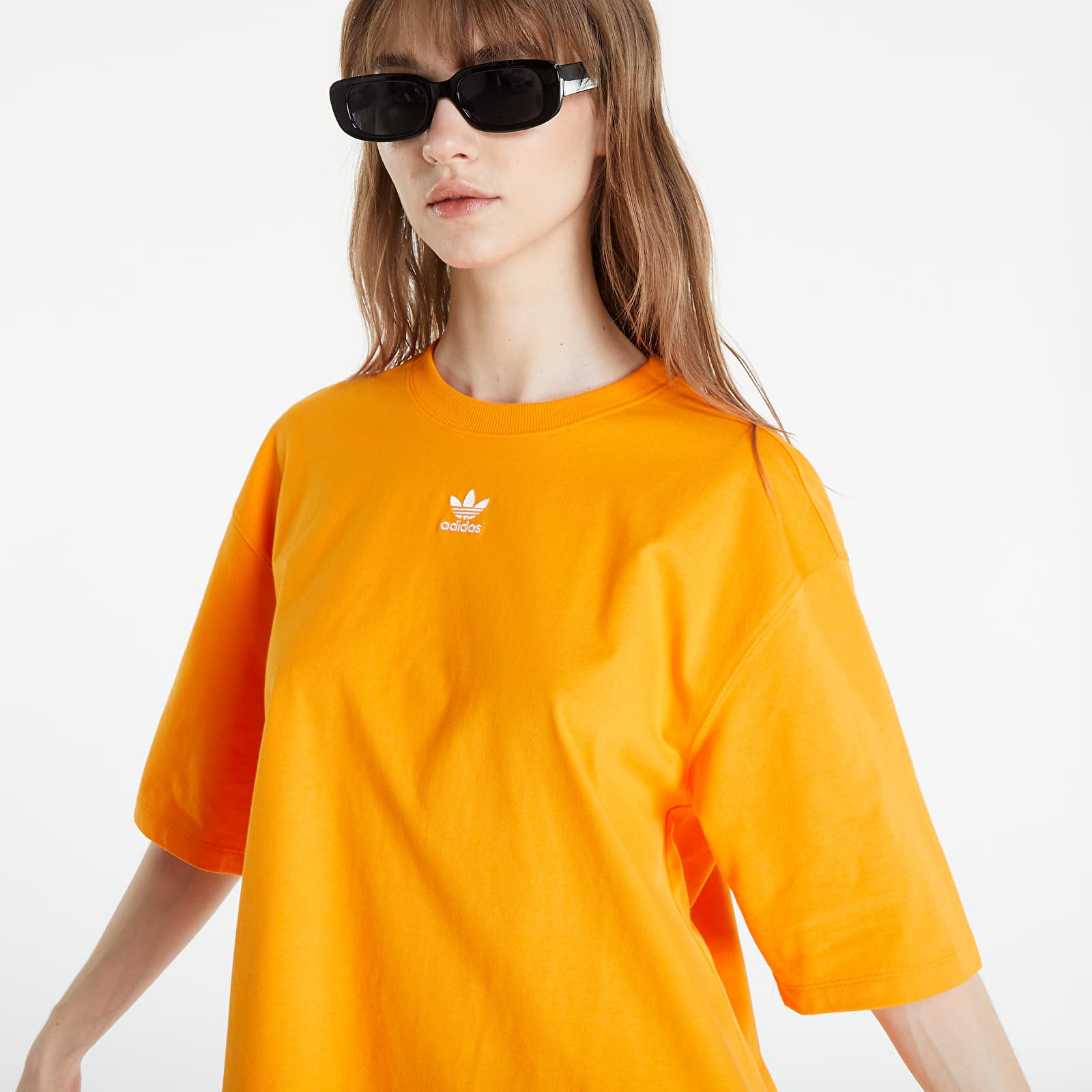 Adidas originals t on sale shirt women's yellow