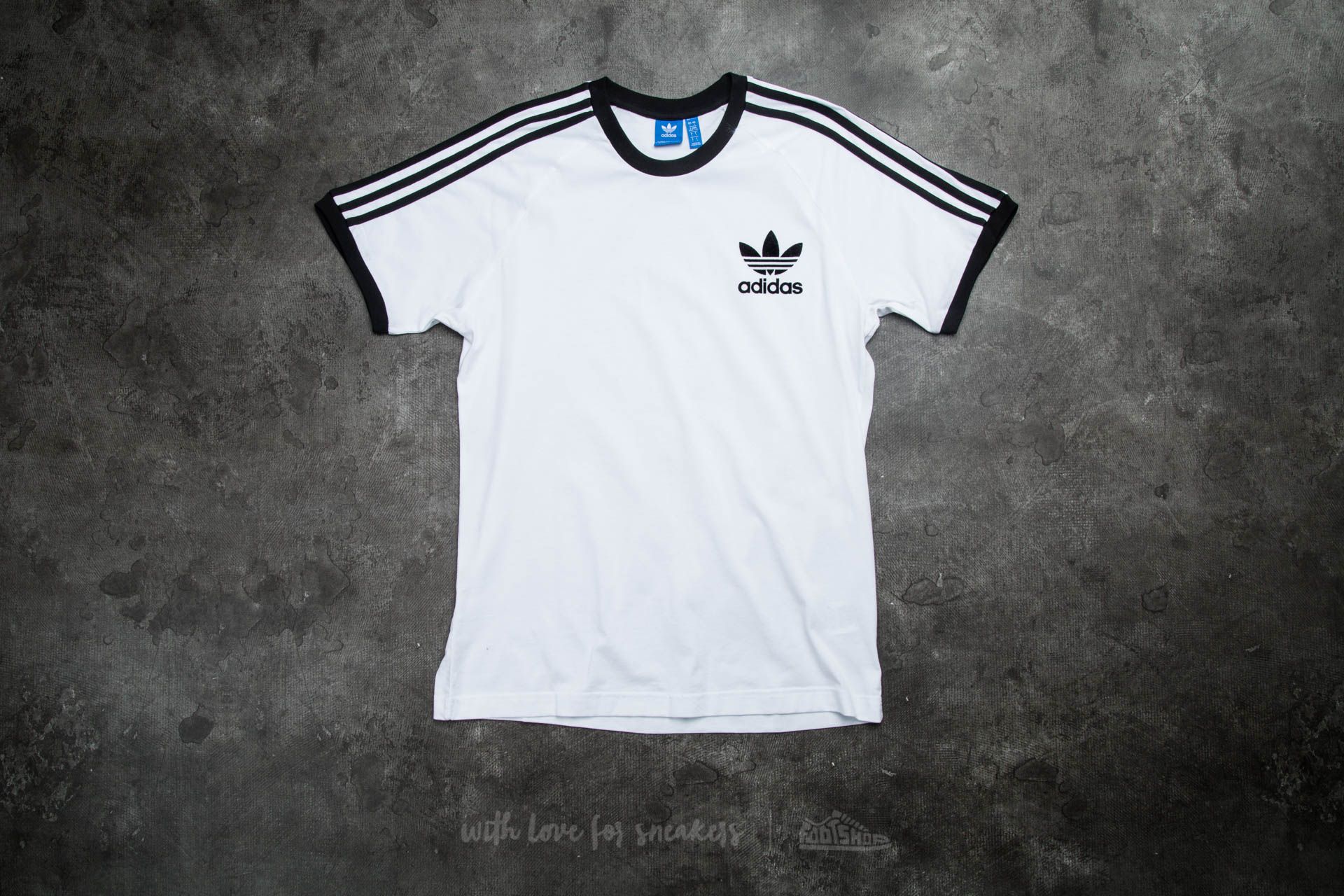 T-Shirts and shirts adidas CLFN Tee White/ Black