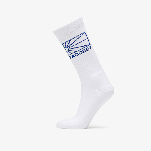 PACCBET Logo Socks Knit White