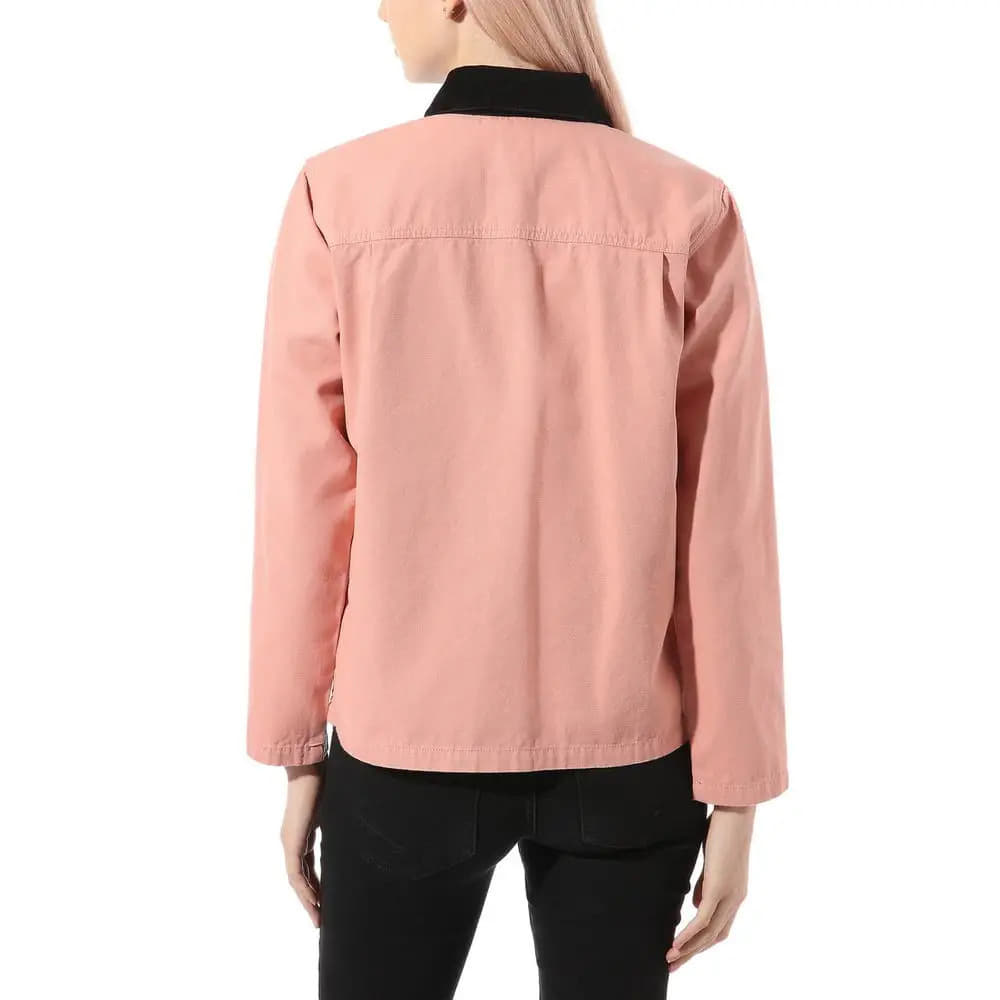 Jackets and Coats Vans Drill Chore Jacket Wmn Peach Whip