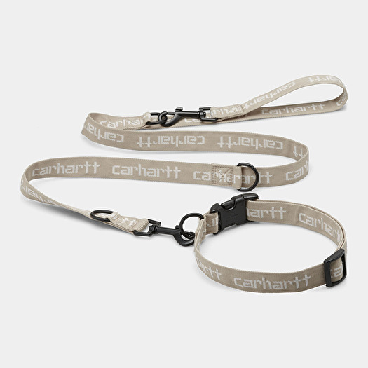 Carhartt WIP Script Dog Leash & Collar Wall/ Wax | Footshop