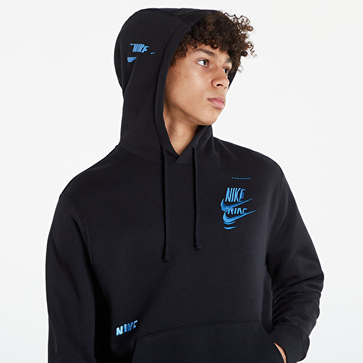 Hoodies and sweatshirts Nike NSW Spe Brushed Back Pullover Hoodie Mfta Black White Footshop