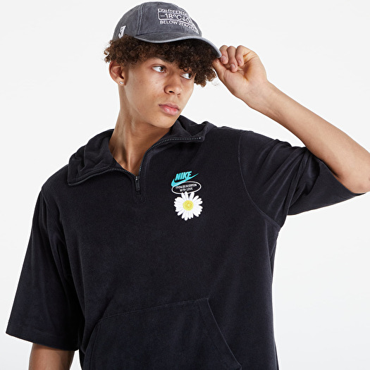 T shirts Nike NSW Hbr S Short Sleeve Top Black Washed Teal Footshop
