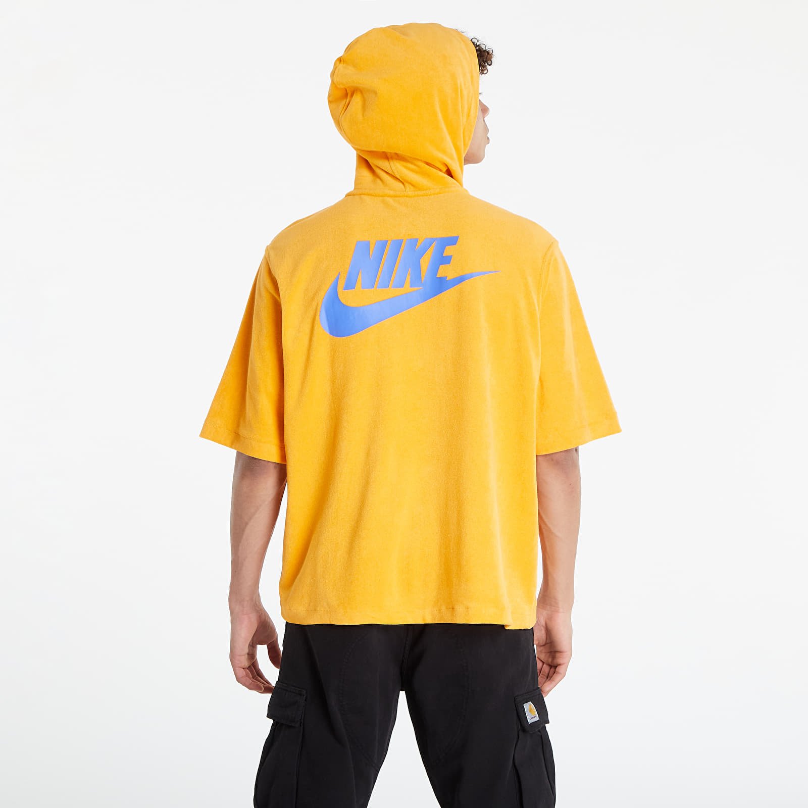 T-shirts  Nike NSW Hbr-S Short Sleeve Top Kumquat/ Medium Blue