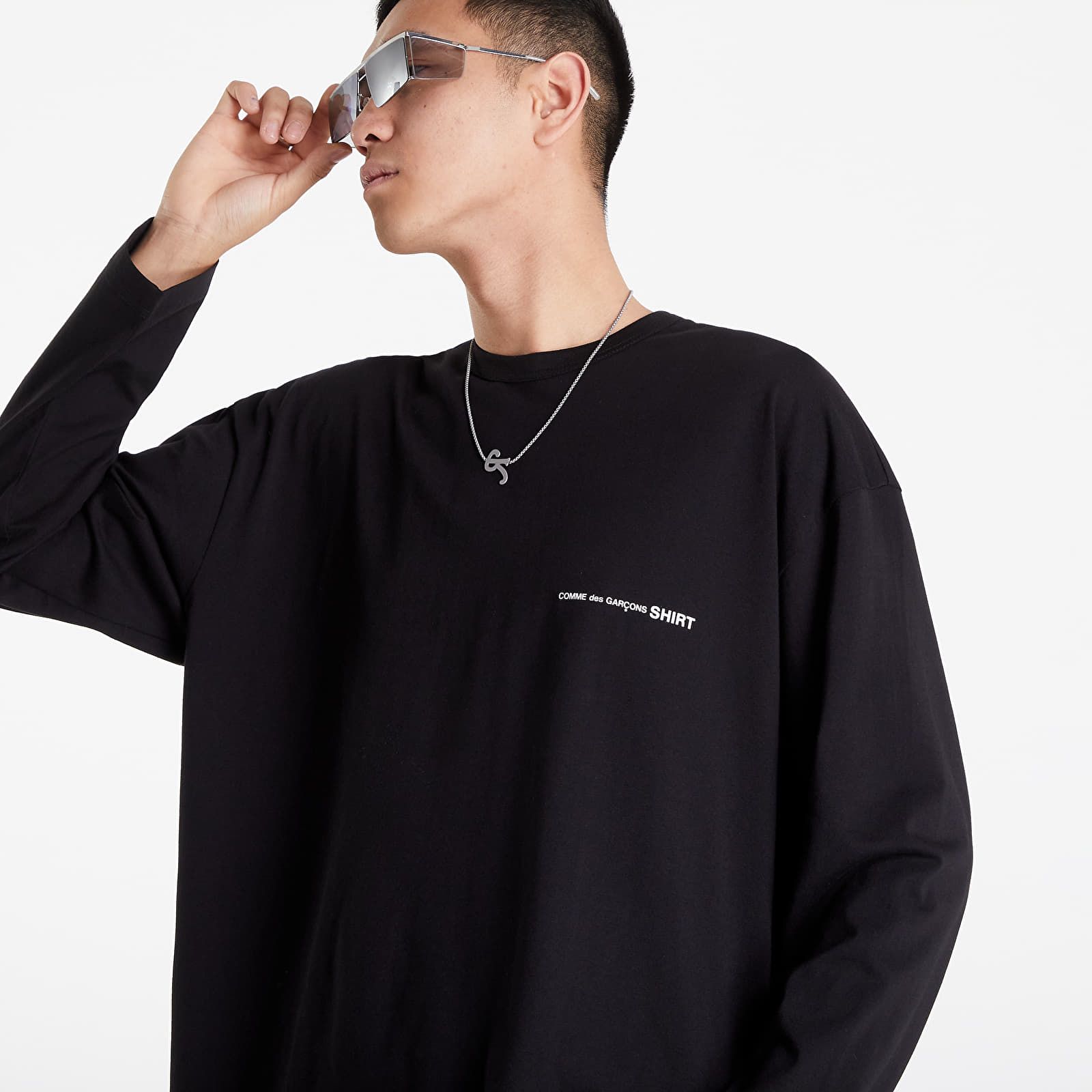 Comme des garcons t 2025 shirt mens long sleeve
