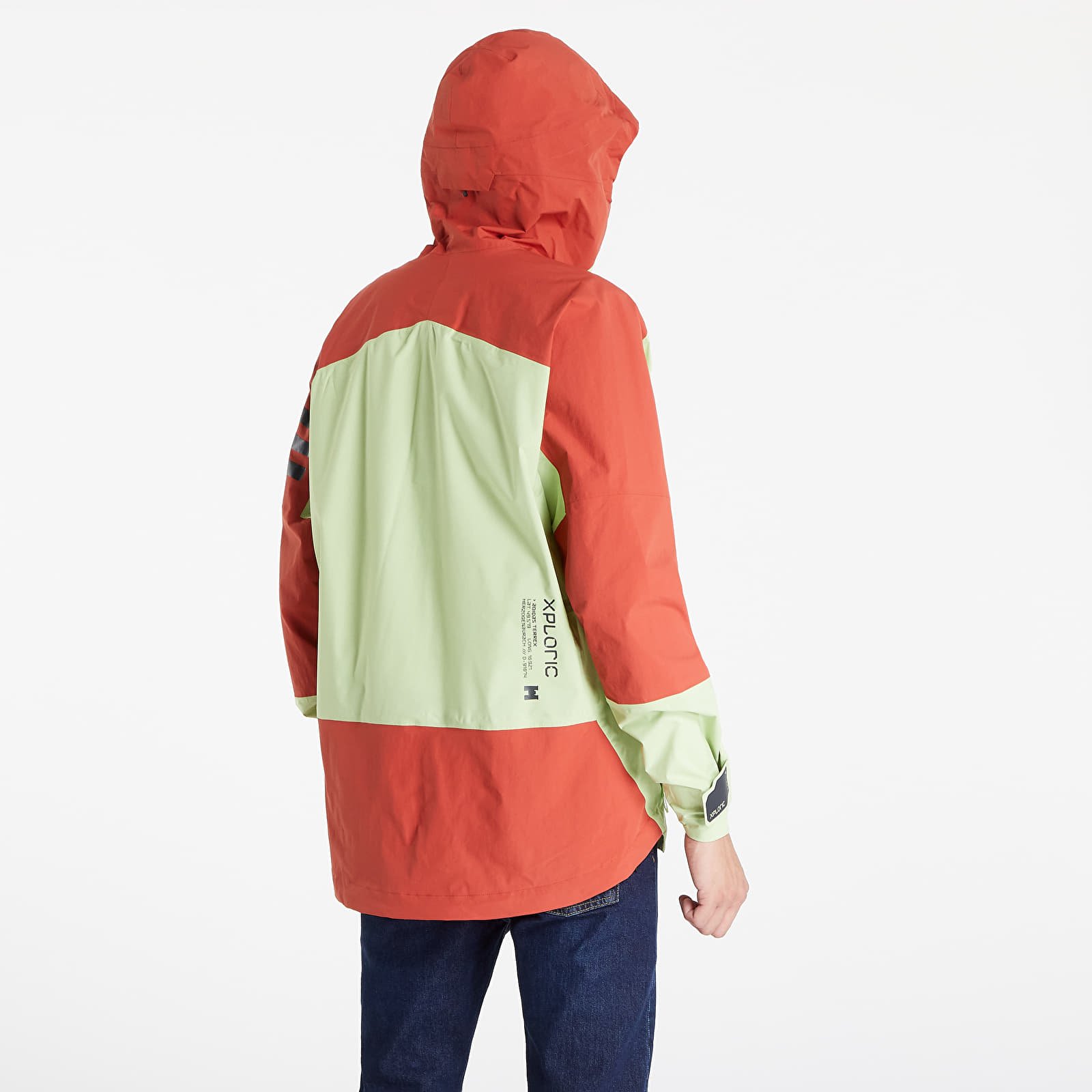 Striukės adidas Terrex Xploric RAIN.RDY Mountain Jacket Pulse Lime