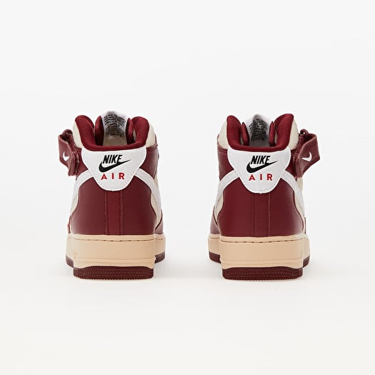Nike air force 1 mid 7 white red store