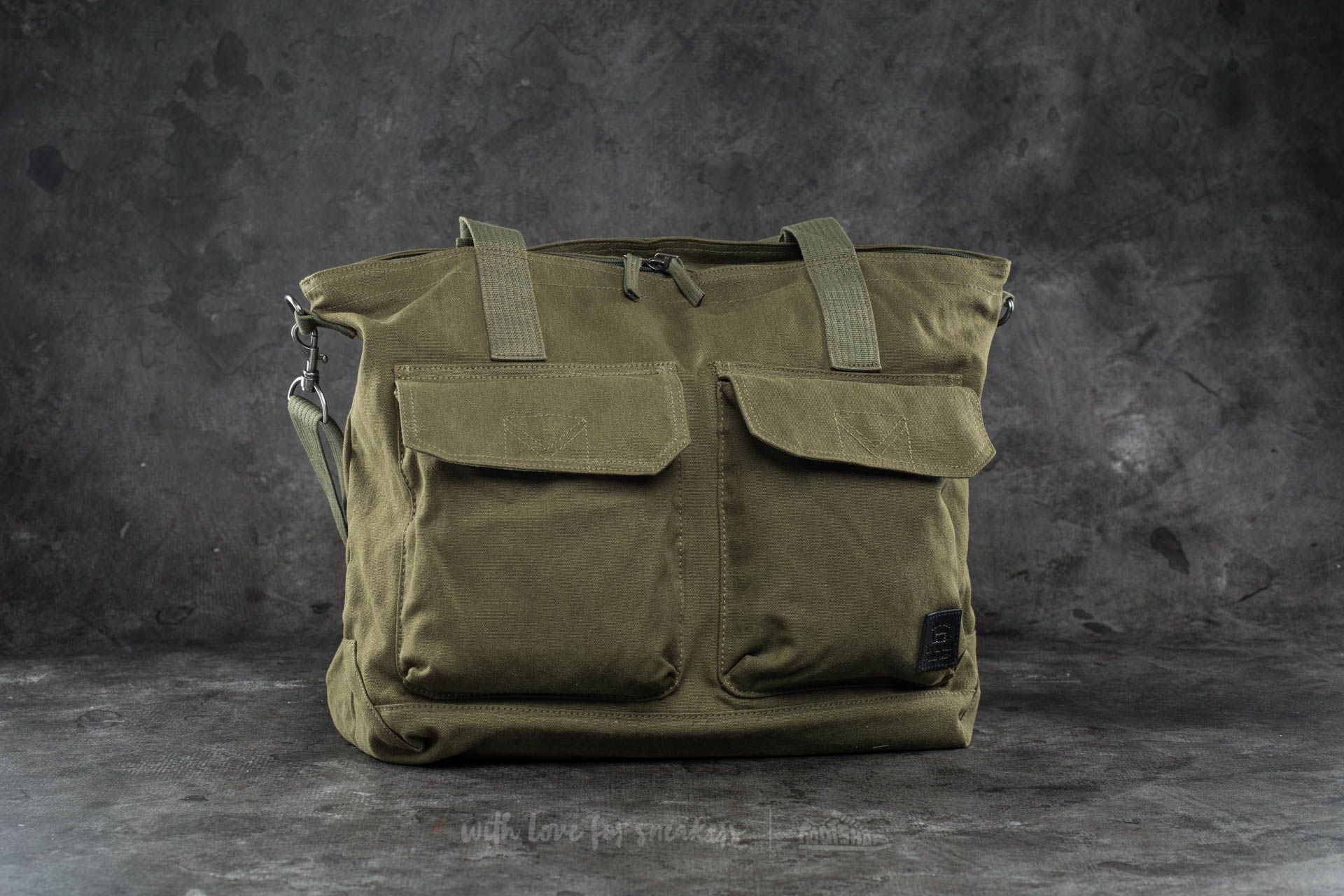 Bandoleras Vans Bunker Down Tote Ivy Green