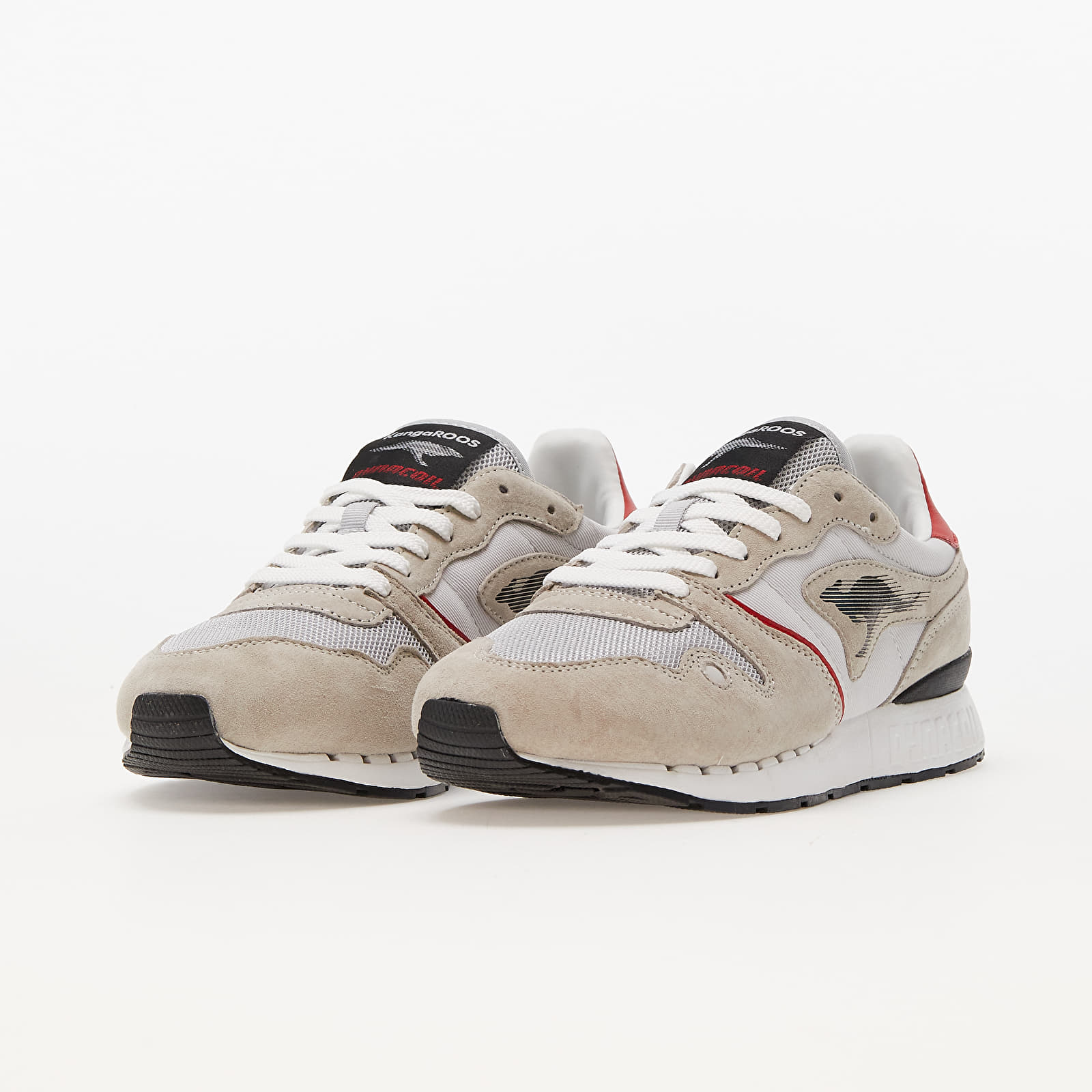 Men's shoes KangaROOS COIL RX Cream/ K Red
