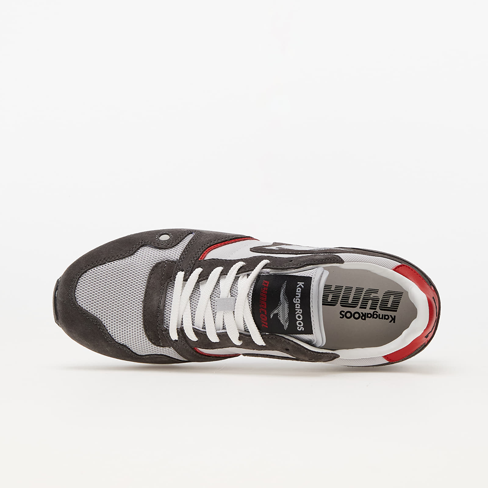 Încălțăminte și sneakerși pentru bărbați KangaROOS COIL RX Steel Grey/ K Red