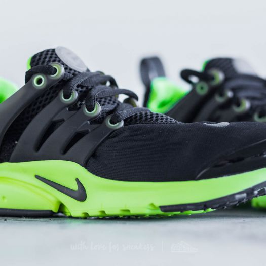 Women's shoes Nike Presto (GS) Black/ Dark Grey-Volt Footshop