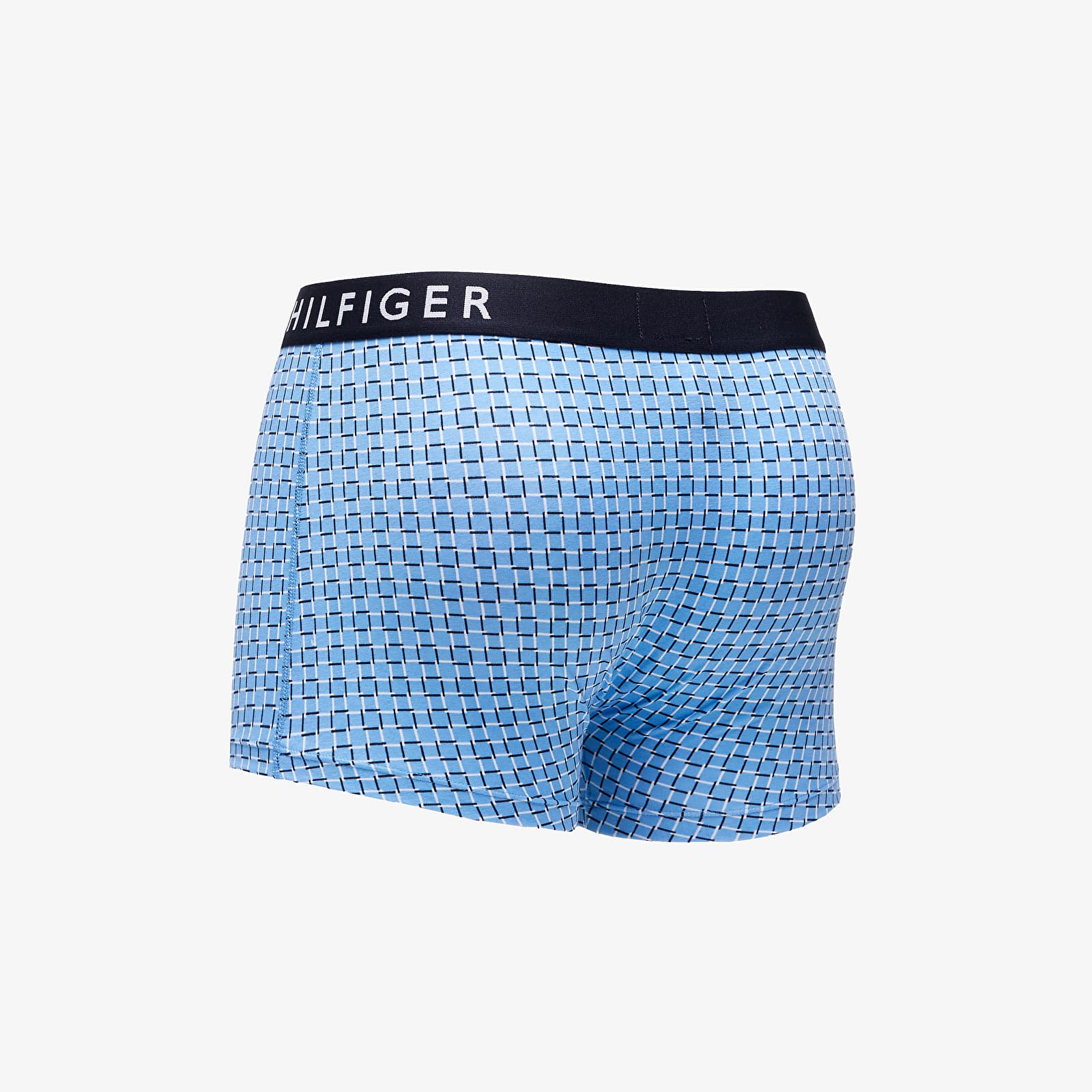 Boxershorts Tommy Hilfiger Logo 3 Pack Trunks Print Saltwater Green/ Des Sky/ Squared Up