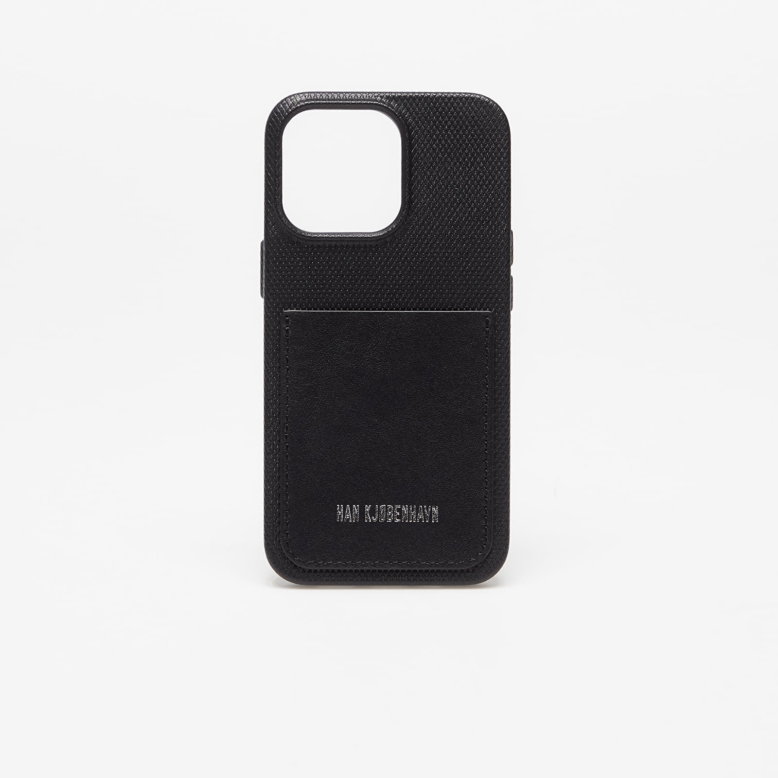 Fundas para móviles Han Kjøbenhavn Italian Leather Case With Card Holder For Iphone 13 Pro Black
