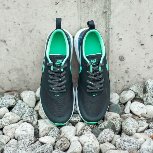 Nike air max thea anthracite green glow sales