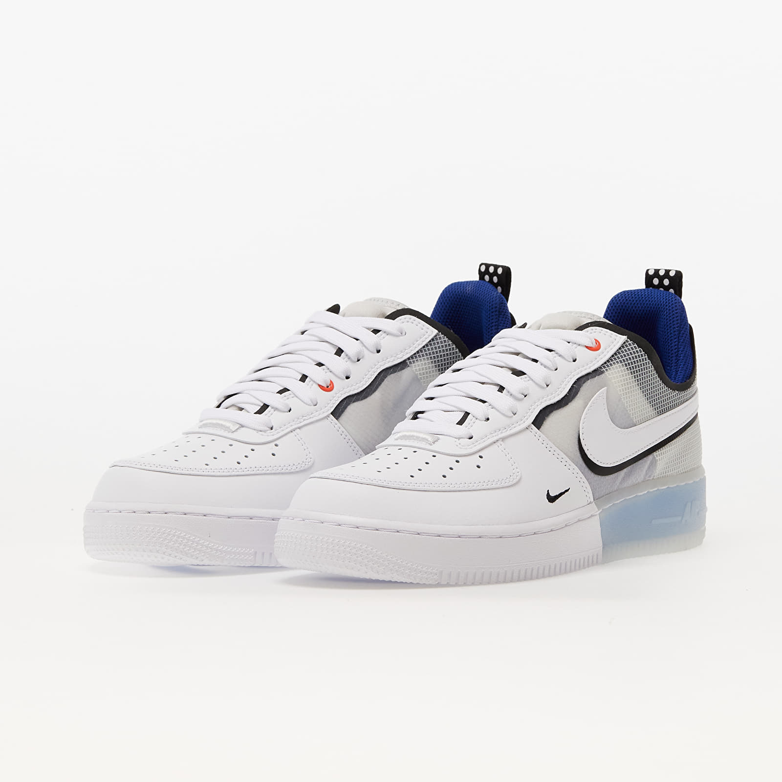 Chaussures et baskets homme Nike Air Force 1 React White White Lt Photo Blue Footshop