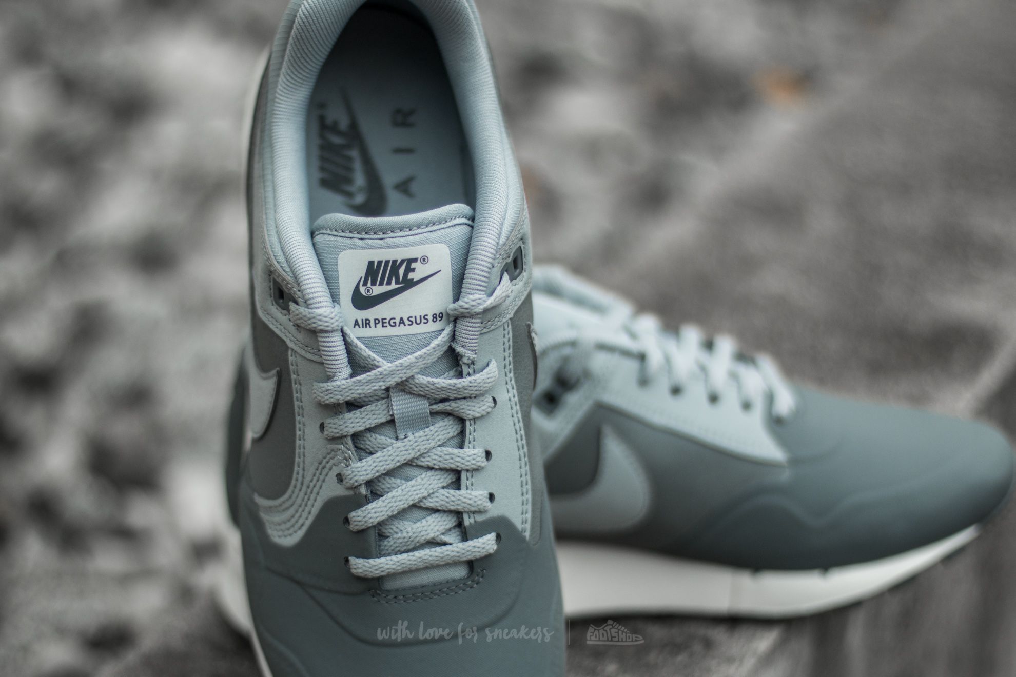 Încălțăminte și sneakerși pentru bărbați Nike Air Pegasus ´89 Premium SE Wolf Grey/ Wolf Grey-Cool Grey