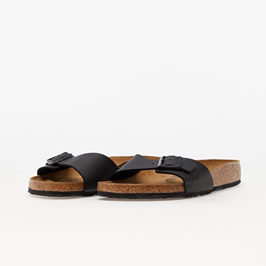 Women's shoes Birkenstock Madrid Birko-Flor Soft Black Footshop