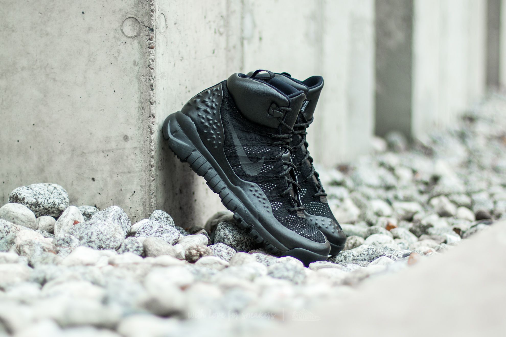Men's shoes Nike Lupinek Flyknit Black/ Black-Anthracite