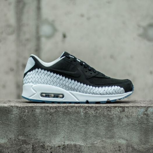 Nike air max 90 woven on sale black/grey