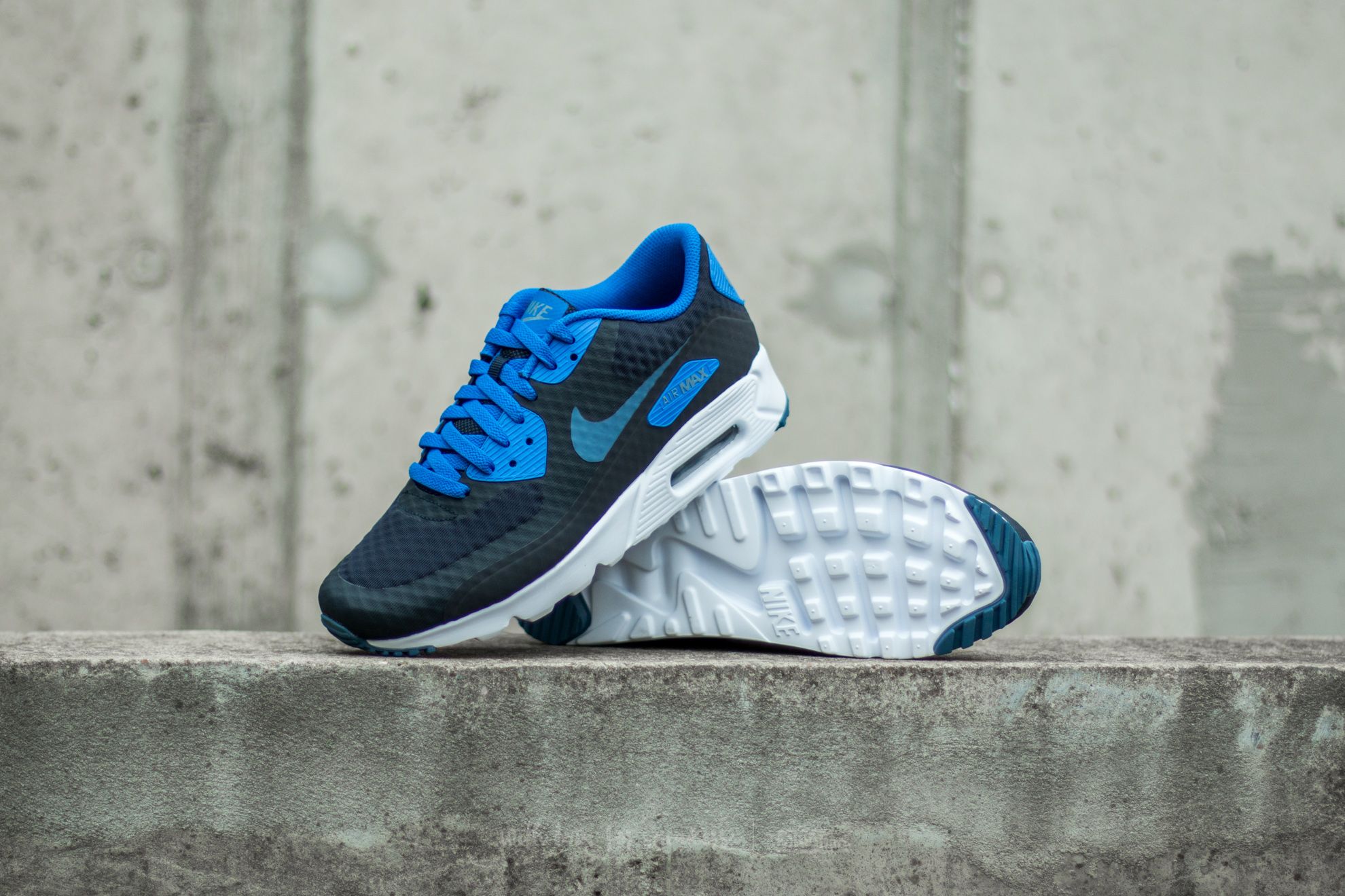 Férfi cipők Nike Air Max 90 Ultra Essential Dark Obsidian/ Ocean Fog