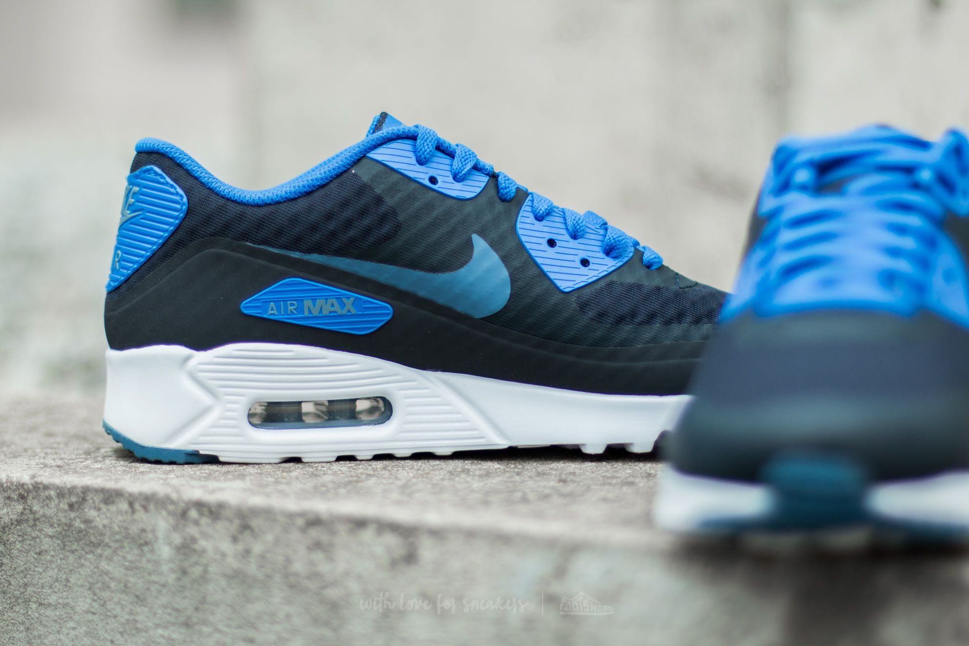 Air max 90 ultra essential clearance blue