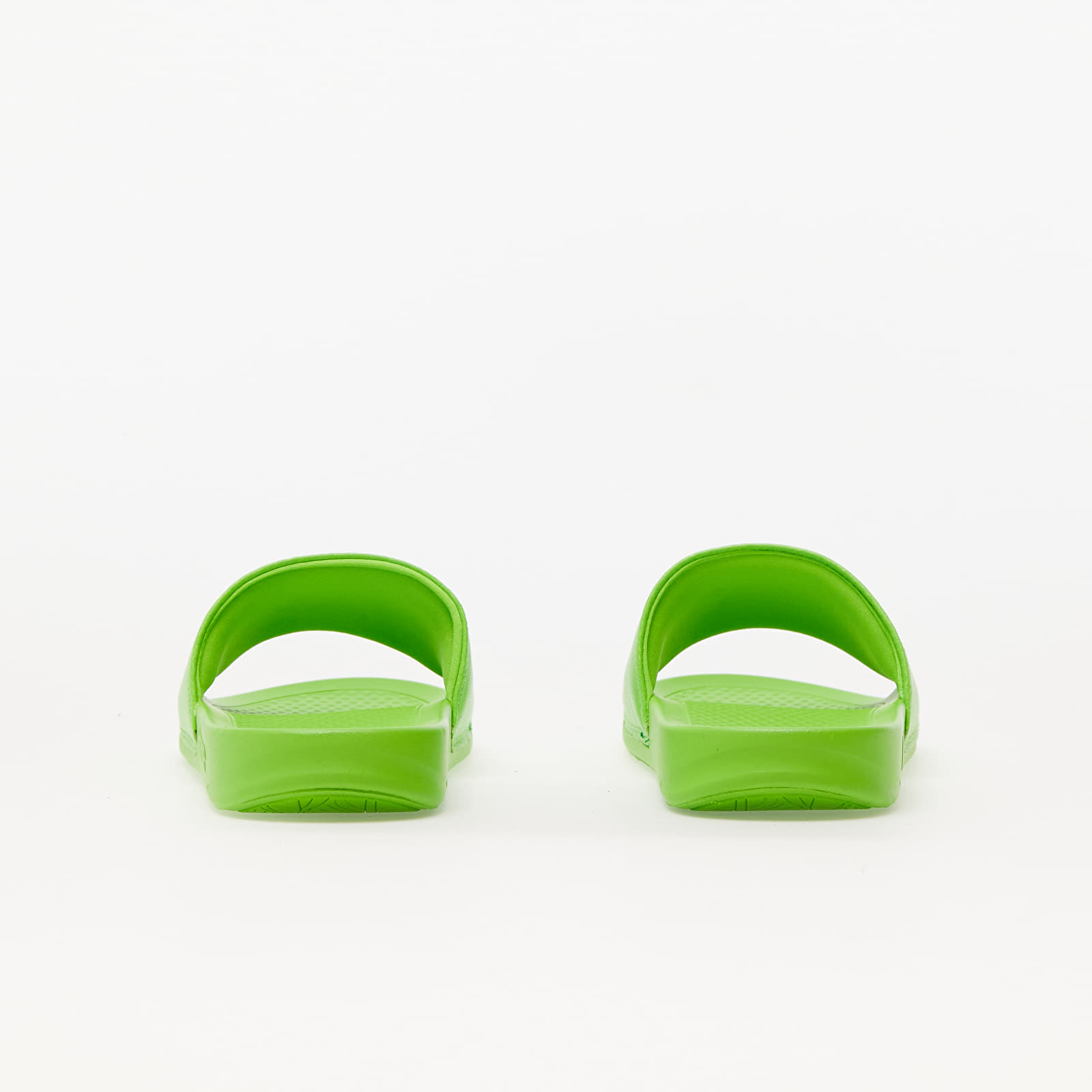 Men's shoes RIPNDIP Lord Alien Face Slides Green