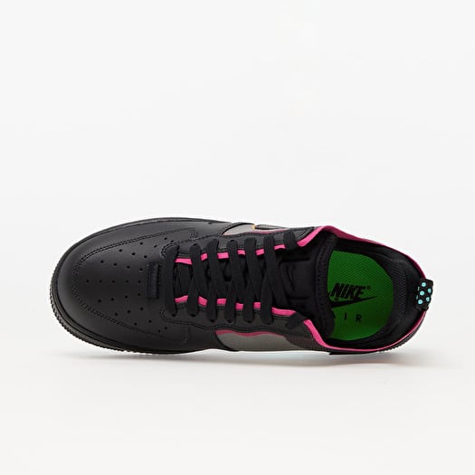 Nike air force black and pink sales