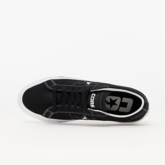Men's shoes Converse Cons One Star Pro Suede Black/ Black/ White