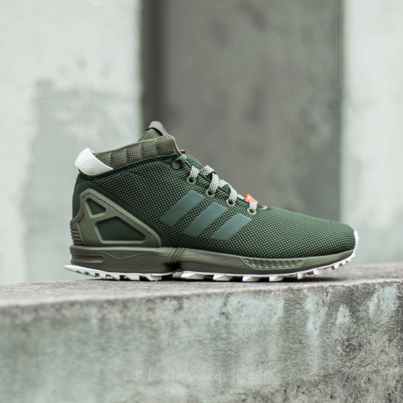 adidas ZX Flux 5/8 TR Olive Cargo/ Core Black/ Core White | Footshop