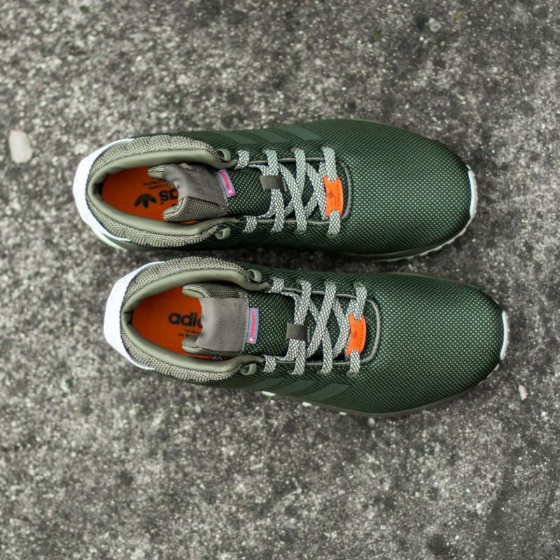 adidas ZX Flux 5/8 TR Olive Cargo/ Core Black/ Core White | Footshop
