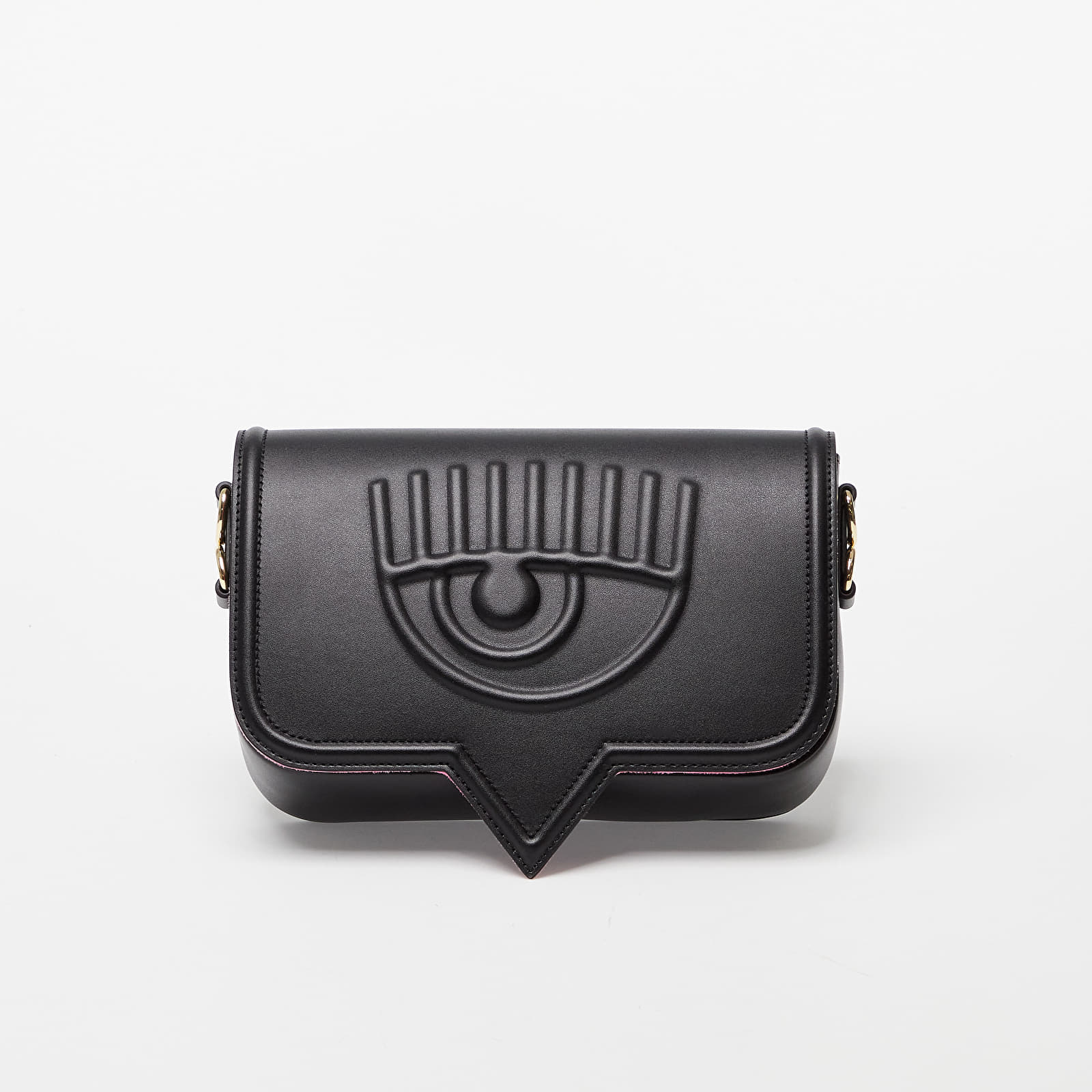 Kabelky Chiara Ferragni Smooth Calf Pu Crossbody Black