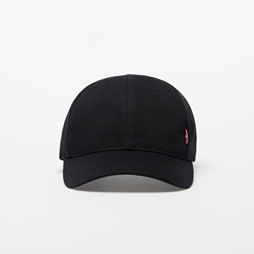 Caps Levi s Classic Twill Red Tab Baseball Cap Black Footshop