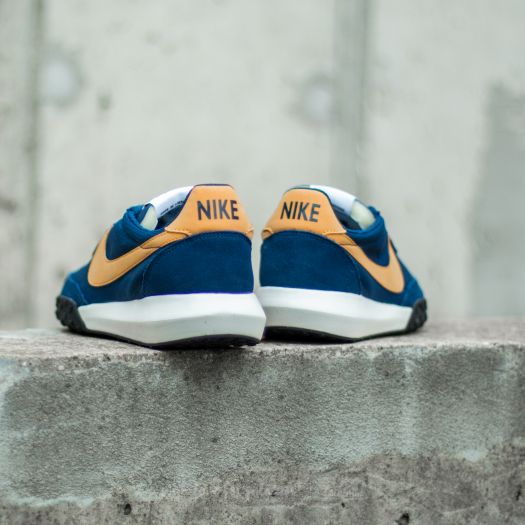 Nike roshe blue and gold cheap