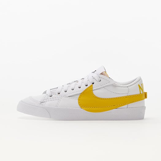 Men s shoes Nike Blazer Low Jumbo White Vivid Sulfur Black Team