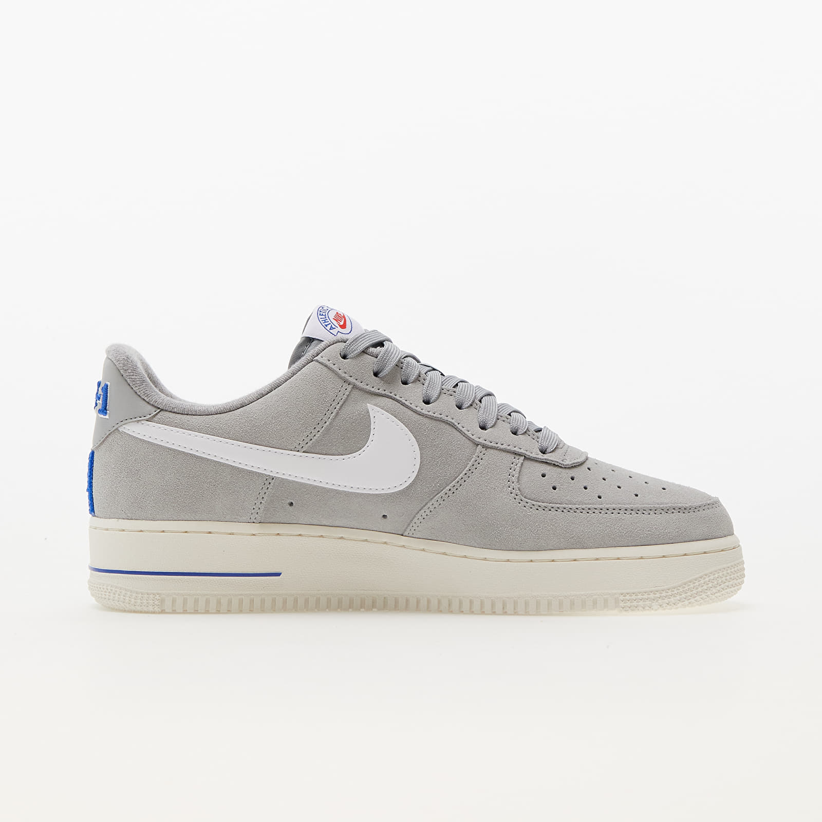 Herren Sneaker und Schuhe Nike Air Force 1 '07 LX Lt Smoke Grey/ White-Sail-Hyper Royal