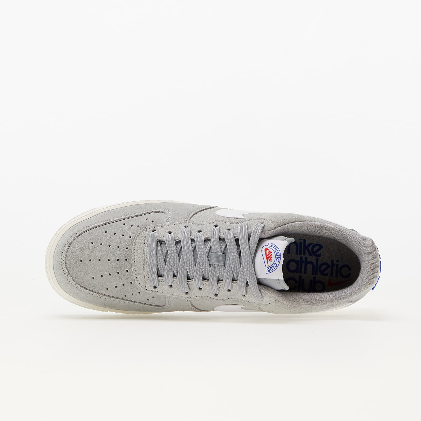 Herren Sneaker und Schuhe Nike Air Force 1 '07 LX Lt Smoke Grey/ White-Sail-Hyper Royal