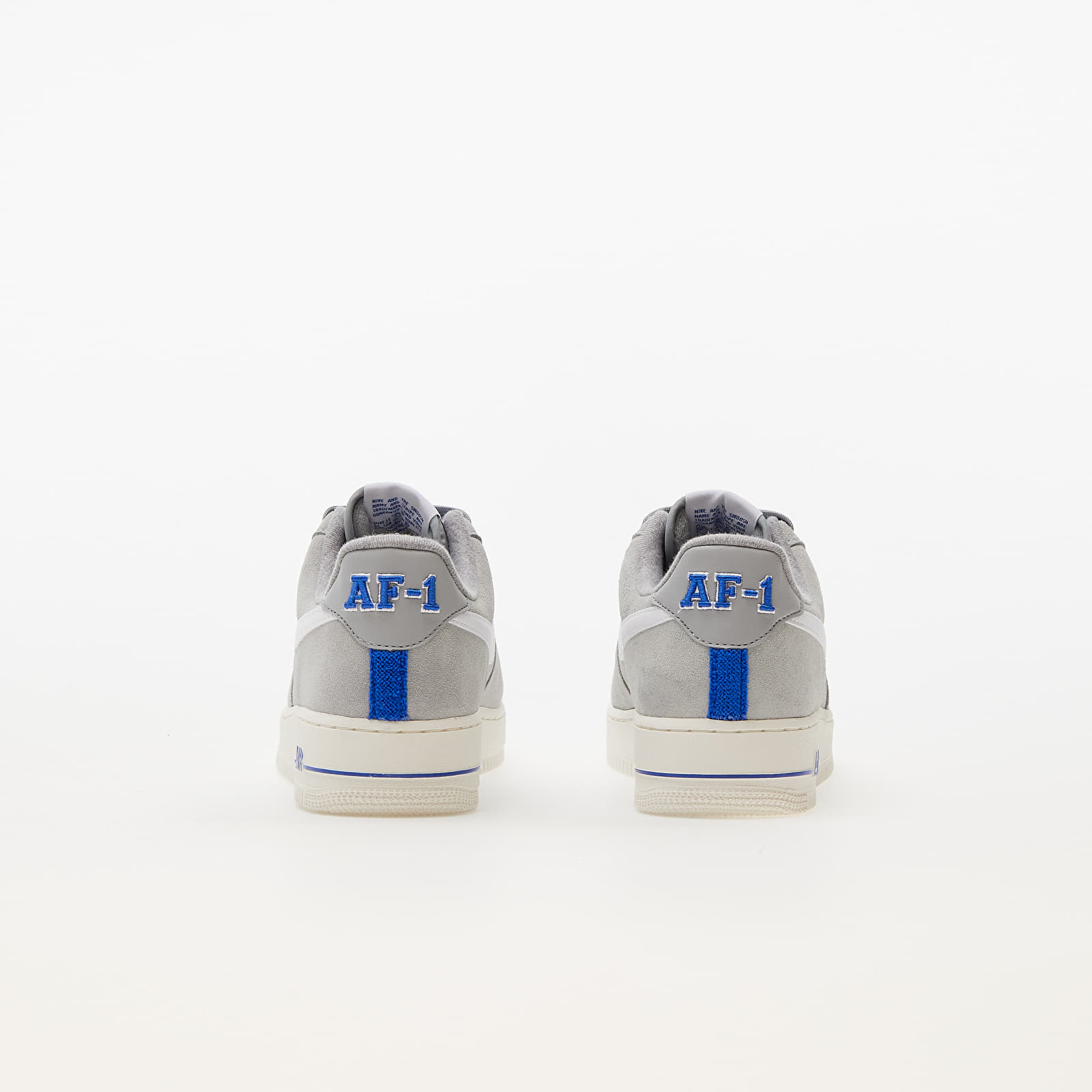 Herren Sneaker und Schuhe Nike Air Force 1 '07 LX Lt Smoke Grey/ White-Sail-Hyper Royal