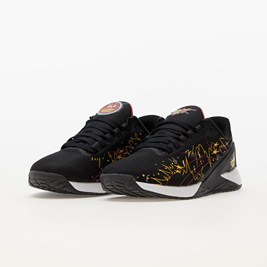 Reebok nano black and gold hotsell