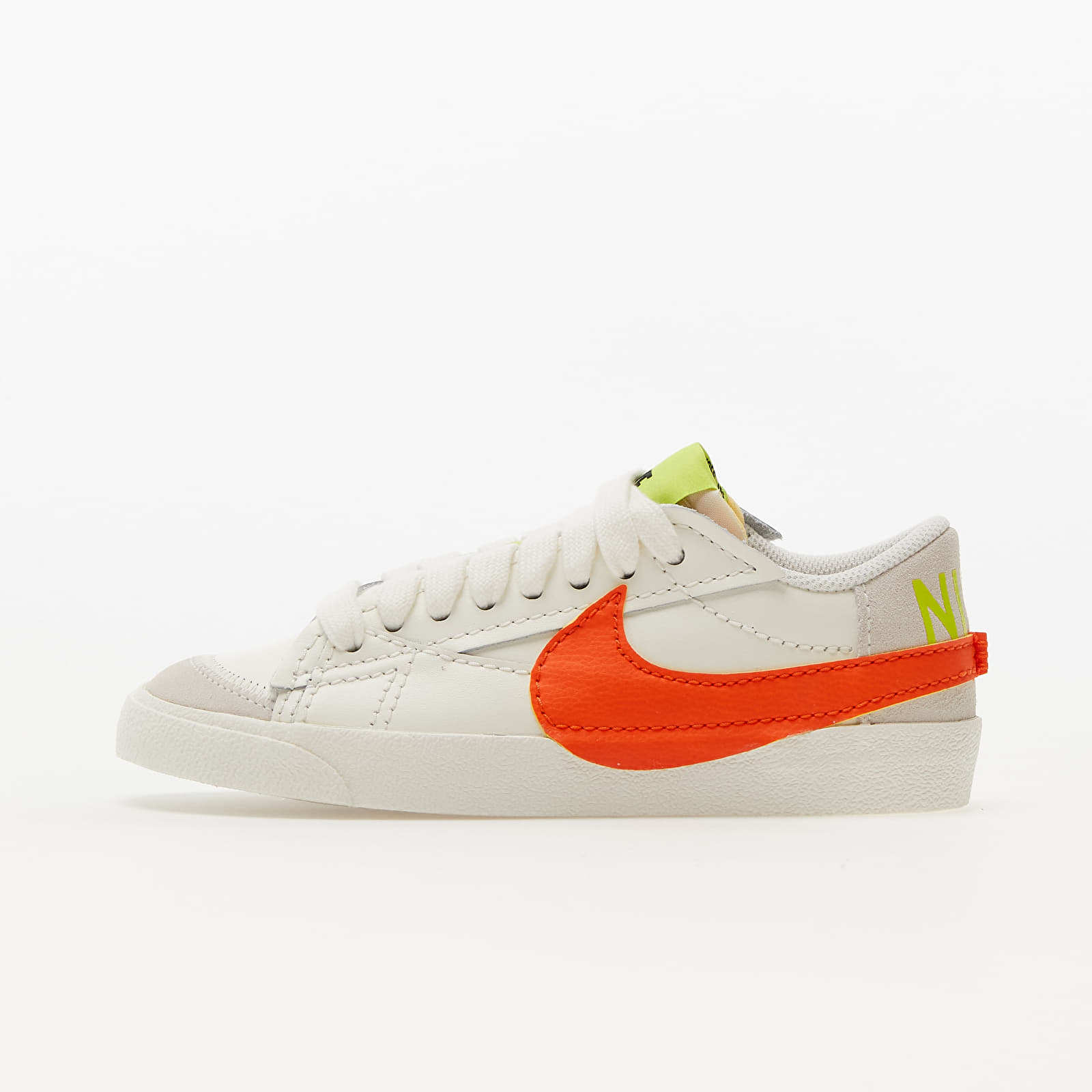 Încălțăminte și sneakerși pentru femei Nike W Blazer Low '77 Jumbo Sail/ Rush Orange-Barley-Atomic Green