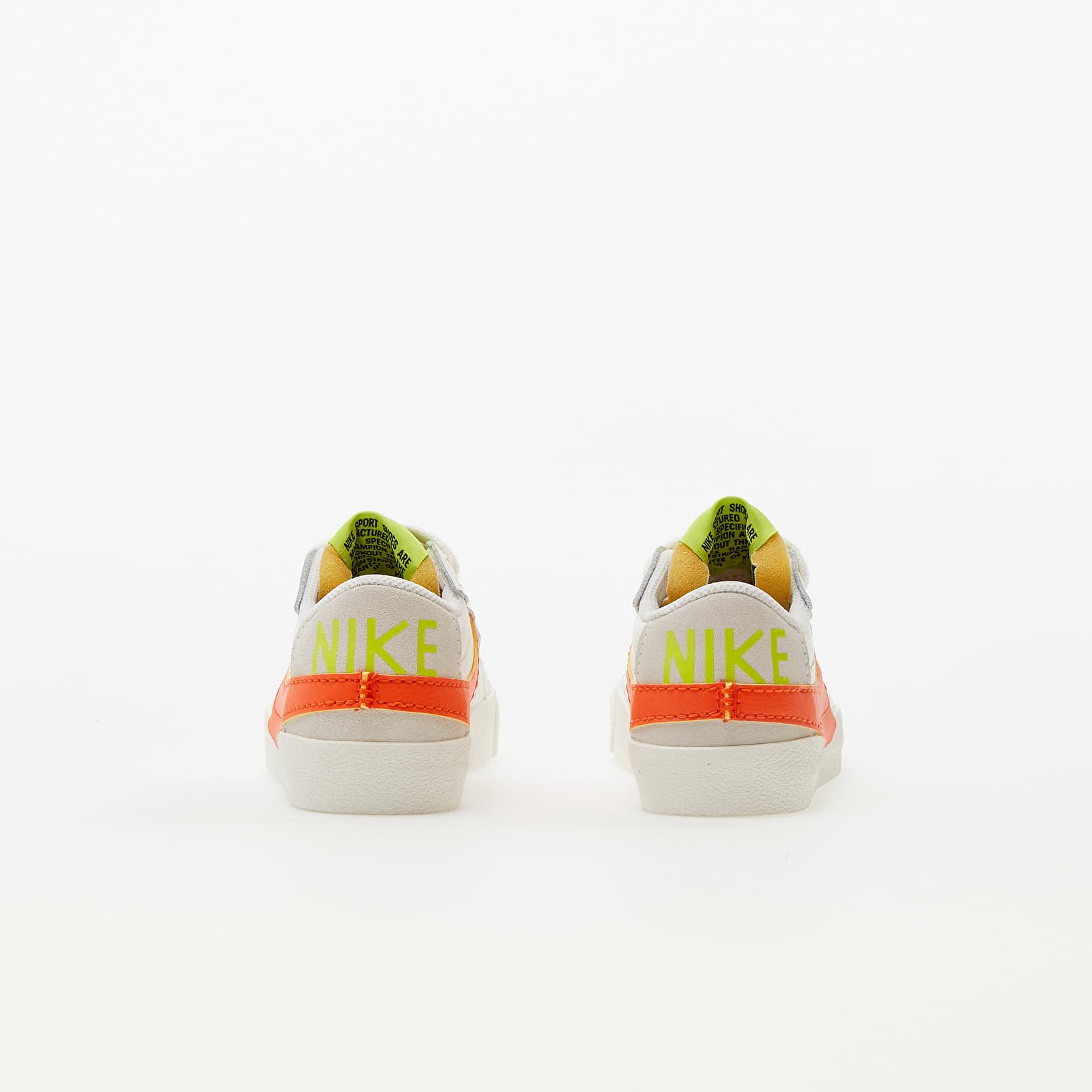Dámske topánky a tenisky Nike W Blazer Low '77 Jumbo Sail/ Rush Orange-Barley-Atomic Green